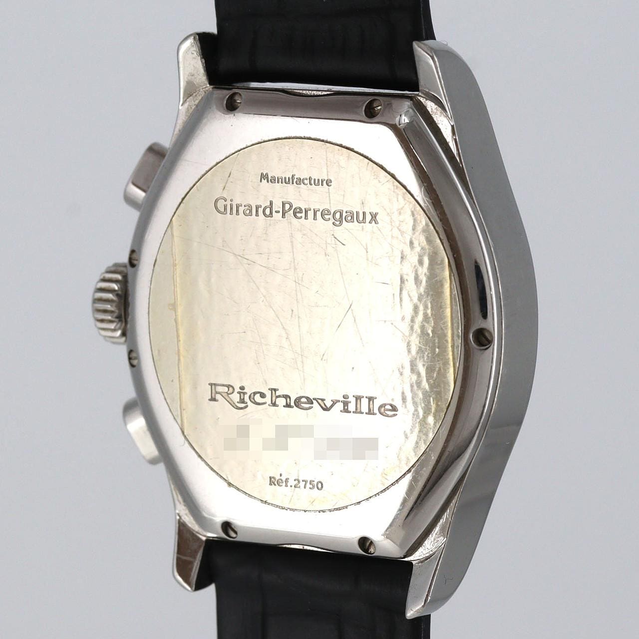 【ノーメンテナンス還元価格】ジラール･ペルゴ リシュビルクロノグラフ 27500.0.11.4454 SS 自動巻