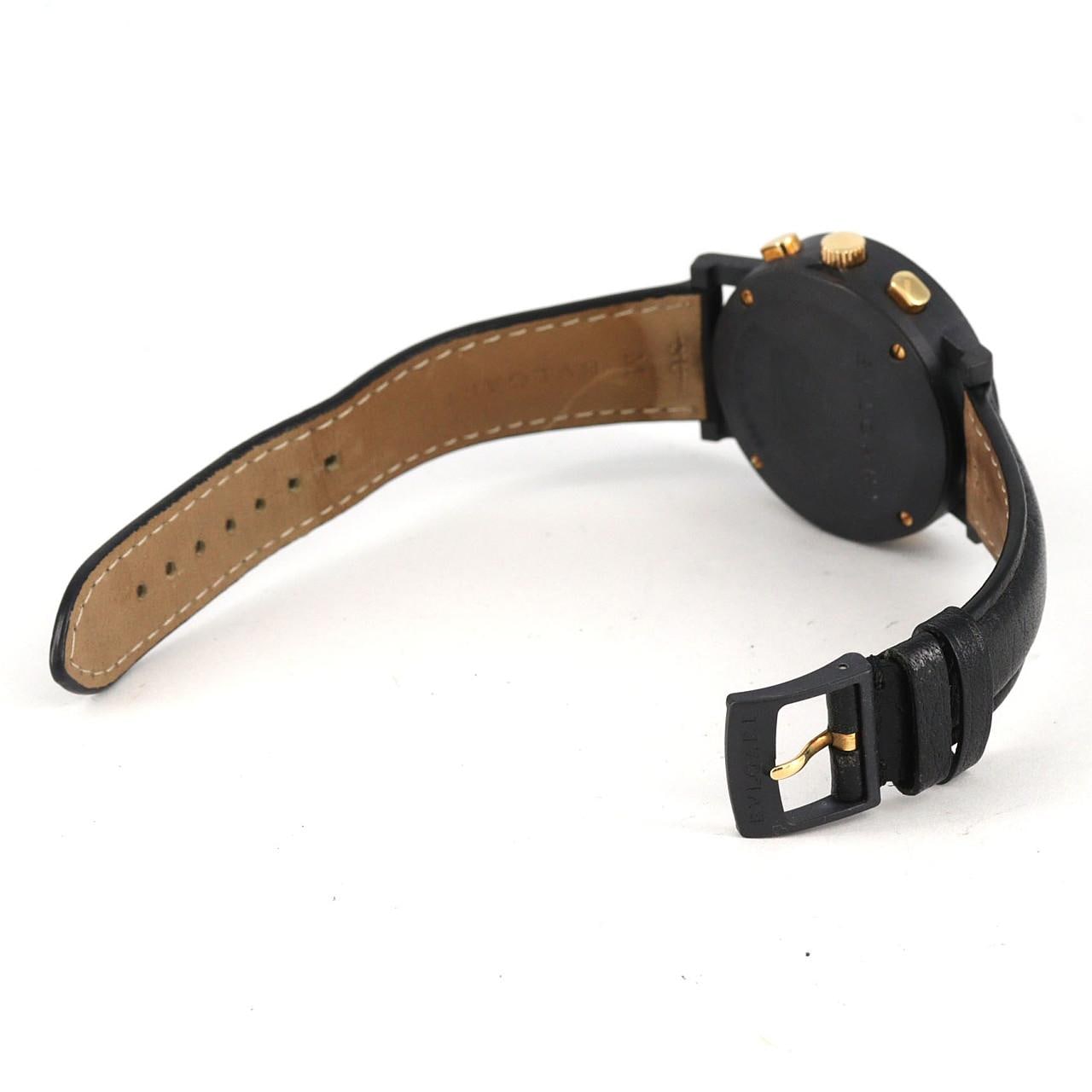 【ノーメンテナンス還元価格】ブルガリ カーボンゴールド MARBELLA" LTD" BB38CLCH その他 クォーツ