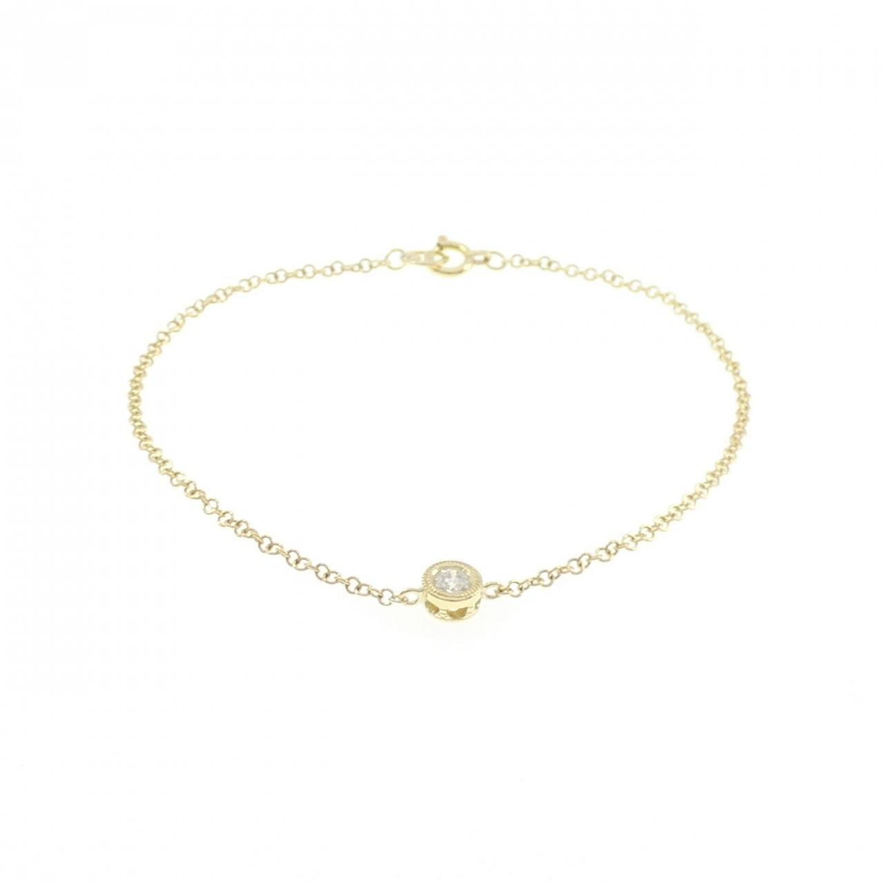 ハム ダイヤモンド ブレスレット 0.10CT
