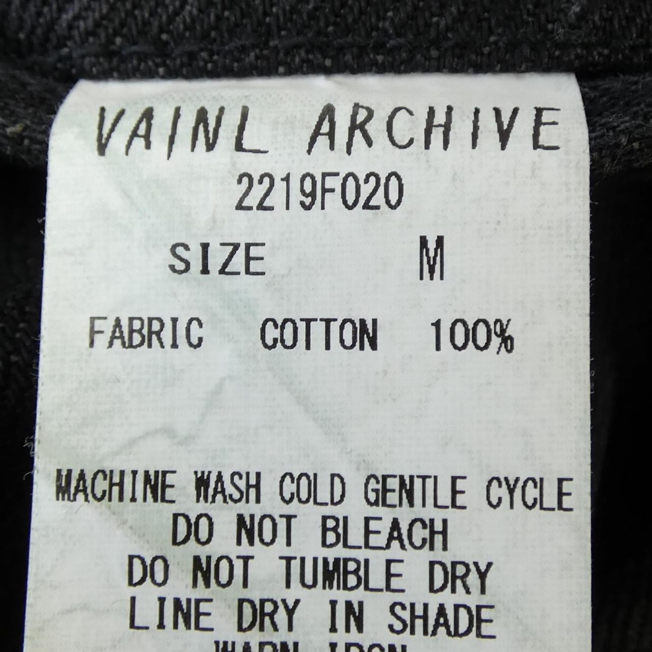 ヴァイナルアーカイブ VAINL ARCHIVE ジーンズ