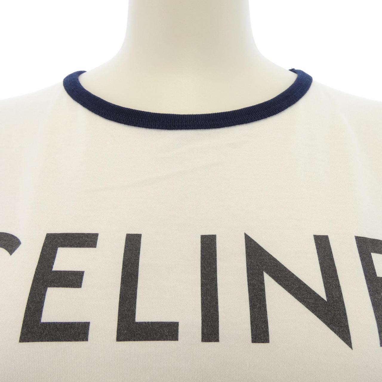 セリーヌ CELINE CELINE PARIS Tシャツ　トリオンフ TRIOMPHE 2X872671Q Tシャツ