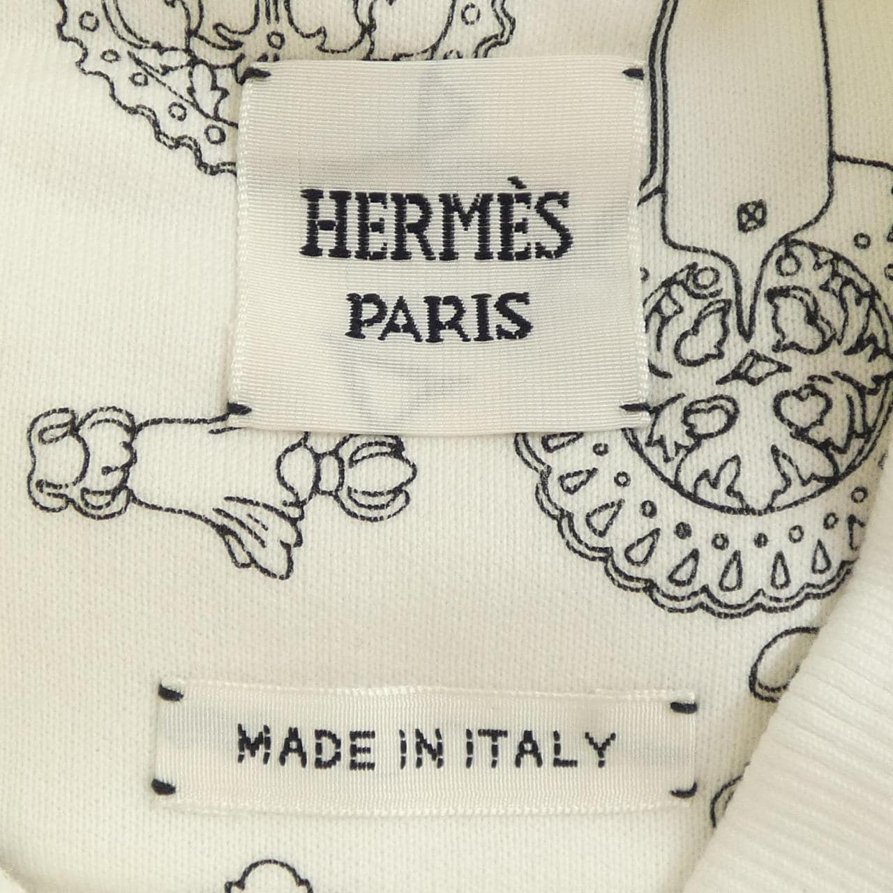 エルメス HERMES フェロヌリー･リミックス クルー･ド･セル 6E4218DG ブルゾン