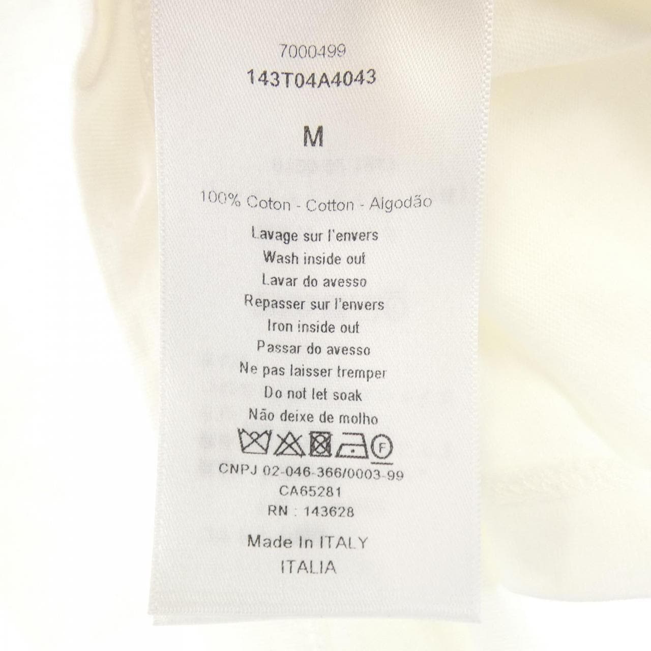 クリスチャンディオール CHRISTIAN DIOR シグネチャーバンド ESSENTIALS 143T04A4043 Tシャツ