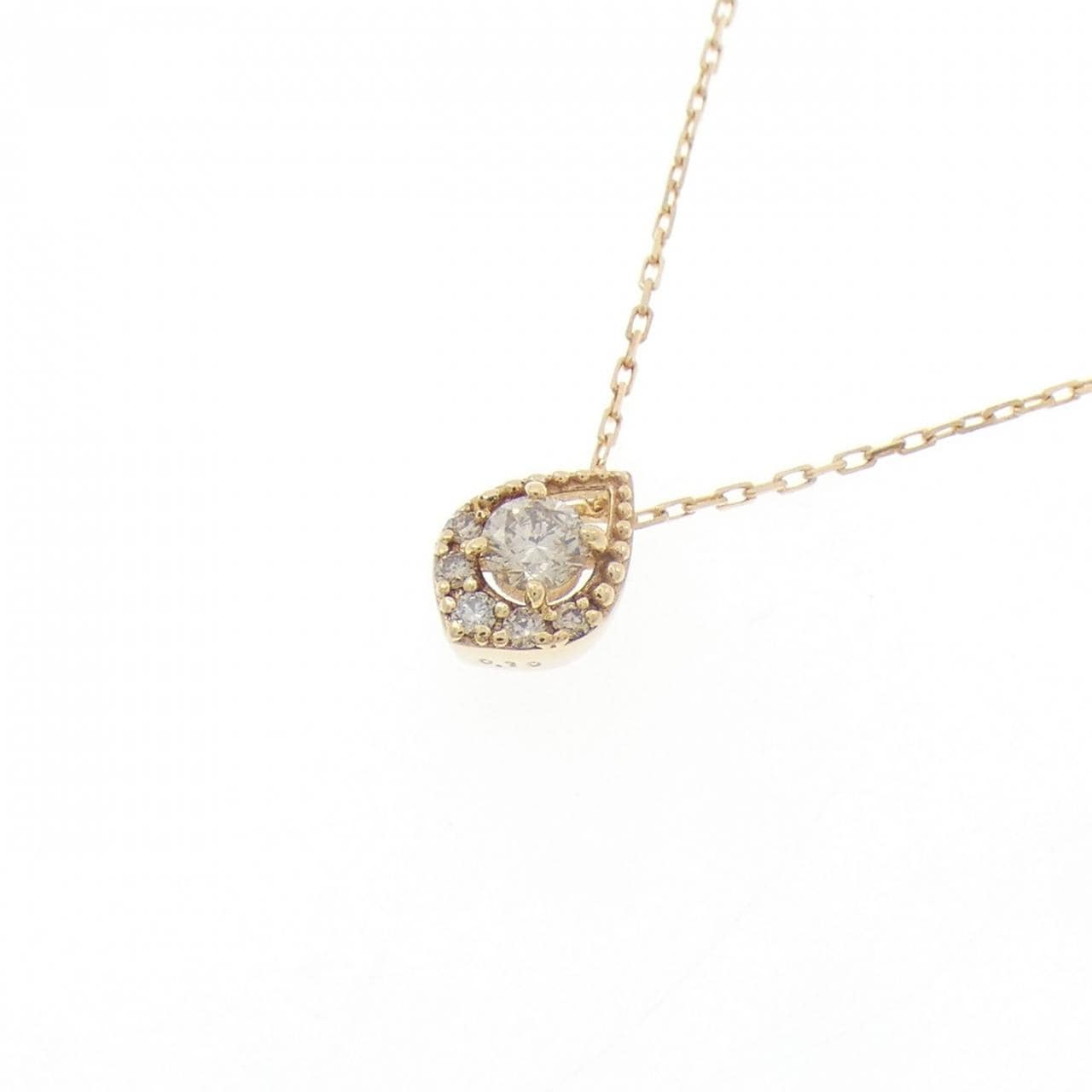 アガット ダイヤモンド ネックレス 0.10CT