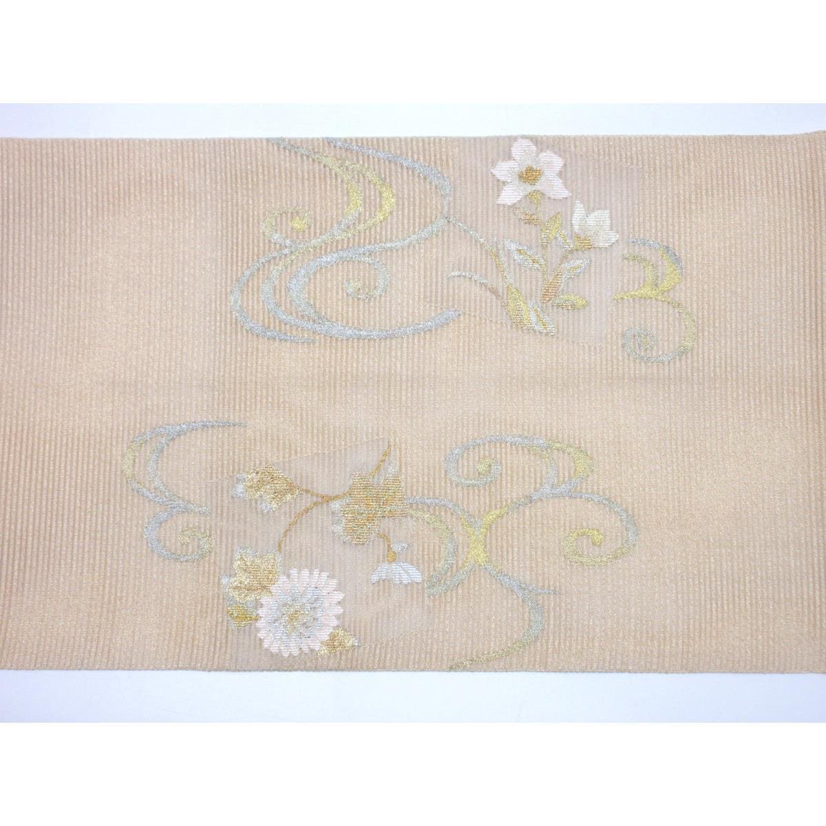 夏袋帯　絽綴織