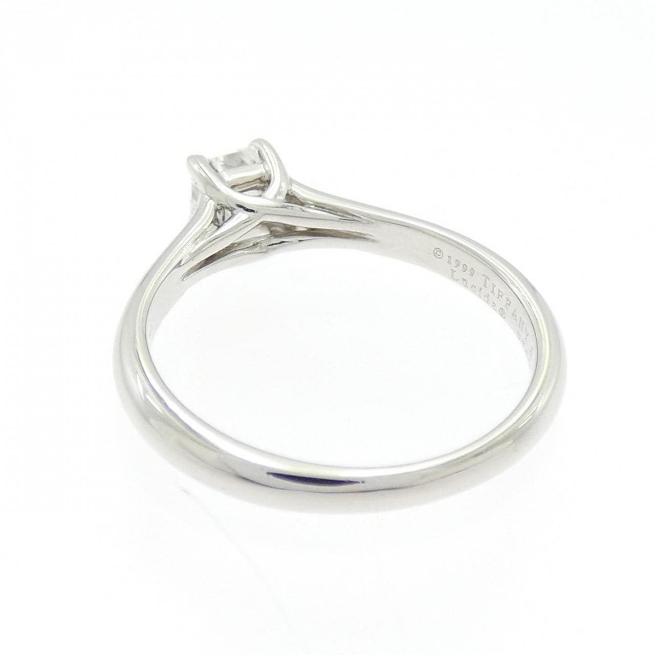 ティファニー ルシダ リング 0.35CT E VVS1