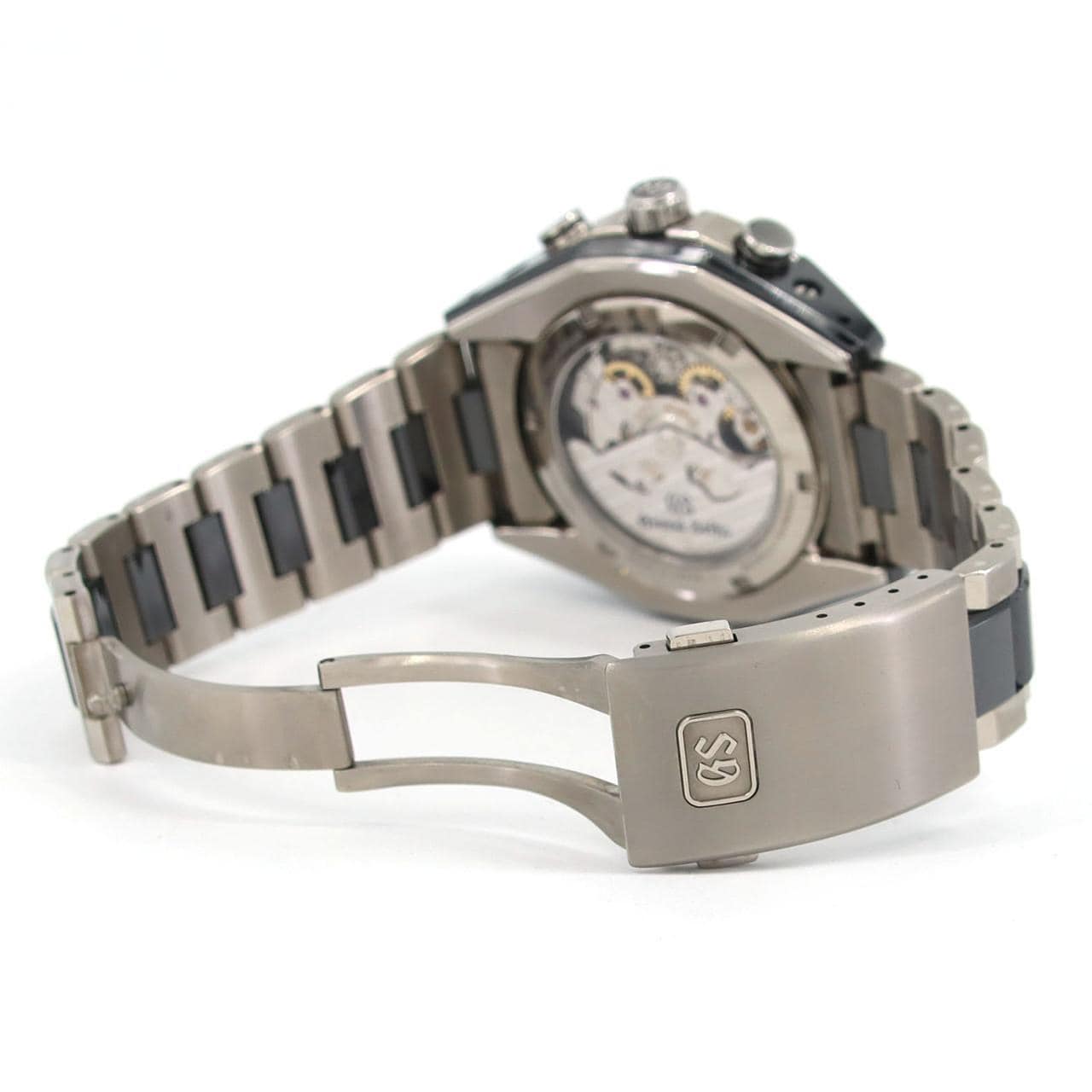 セイコー グランドセイコースポーツコレクショスプリングドライブクロノグラフ 9R86-0AG0/SBGC221 セラミックxTI 自動巻