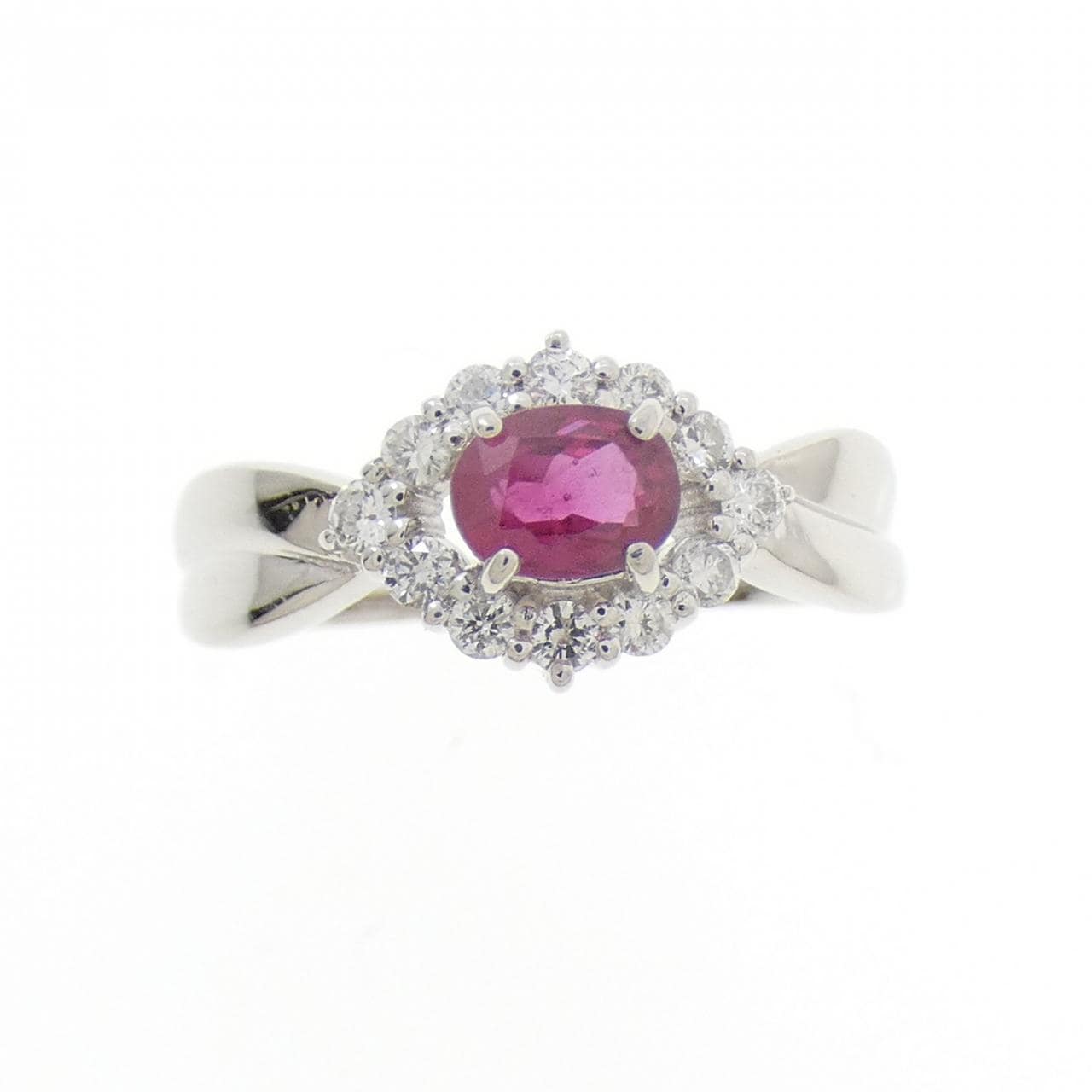 PT900 ルビー リング 0.50CT