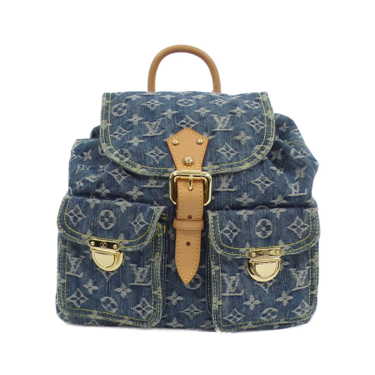 LOUIS VUITTON Monogram牛仔布袋廣告 GM M95056双肩包