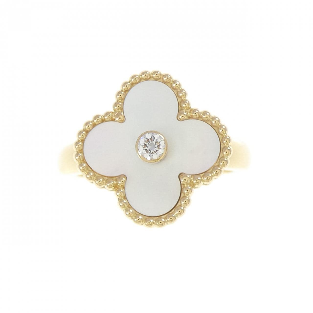 ヴァンクリーフ&アーペル ヴィンテージアルハンブラ リング