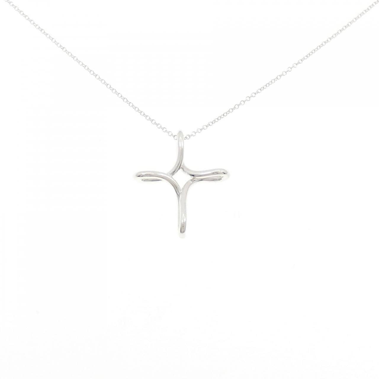 TIFFANY无限十字架项链