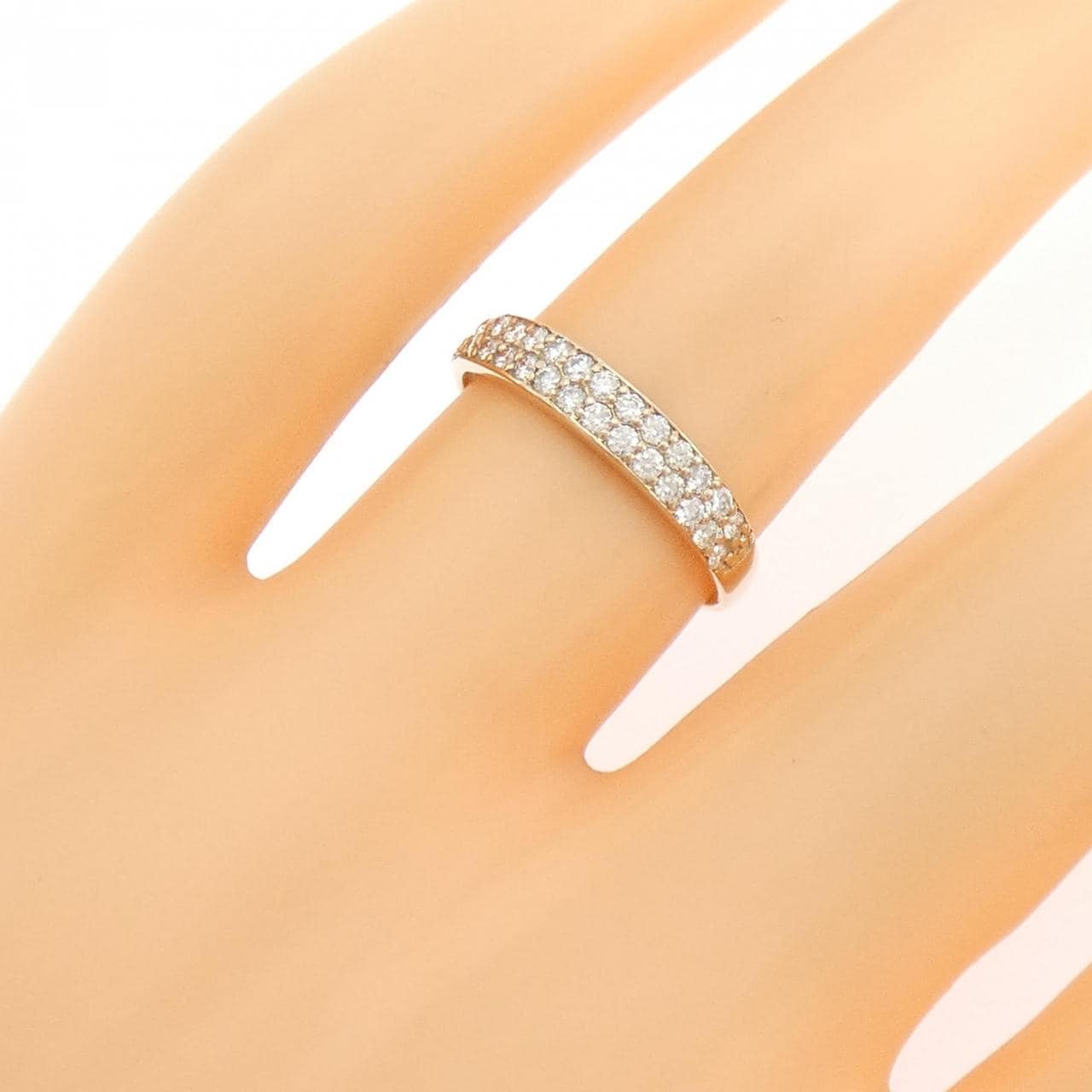 K18PG ダイヤモンド リング 0.25CT