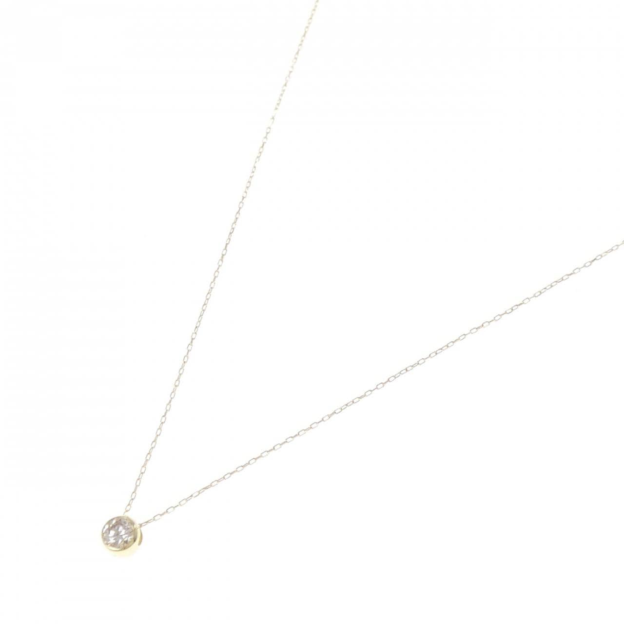 K18YG ダイヤモンド ネックレス 0.2CT