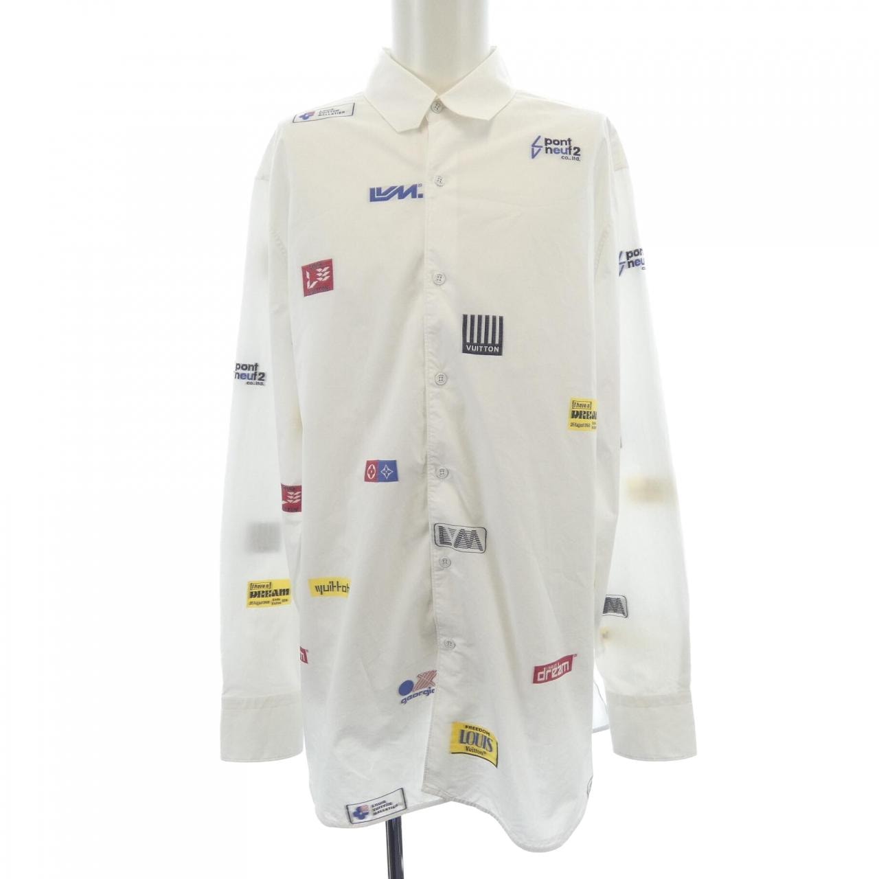 ルイヴィトン LOUIS VUITTON DNAシャツ HHS21WORQ シャツ