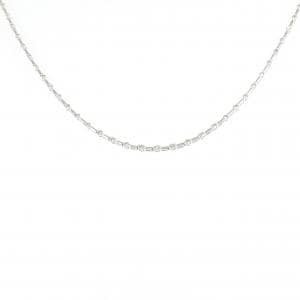 K18WG ダイヤモンド ネックレス 1.00CT