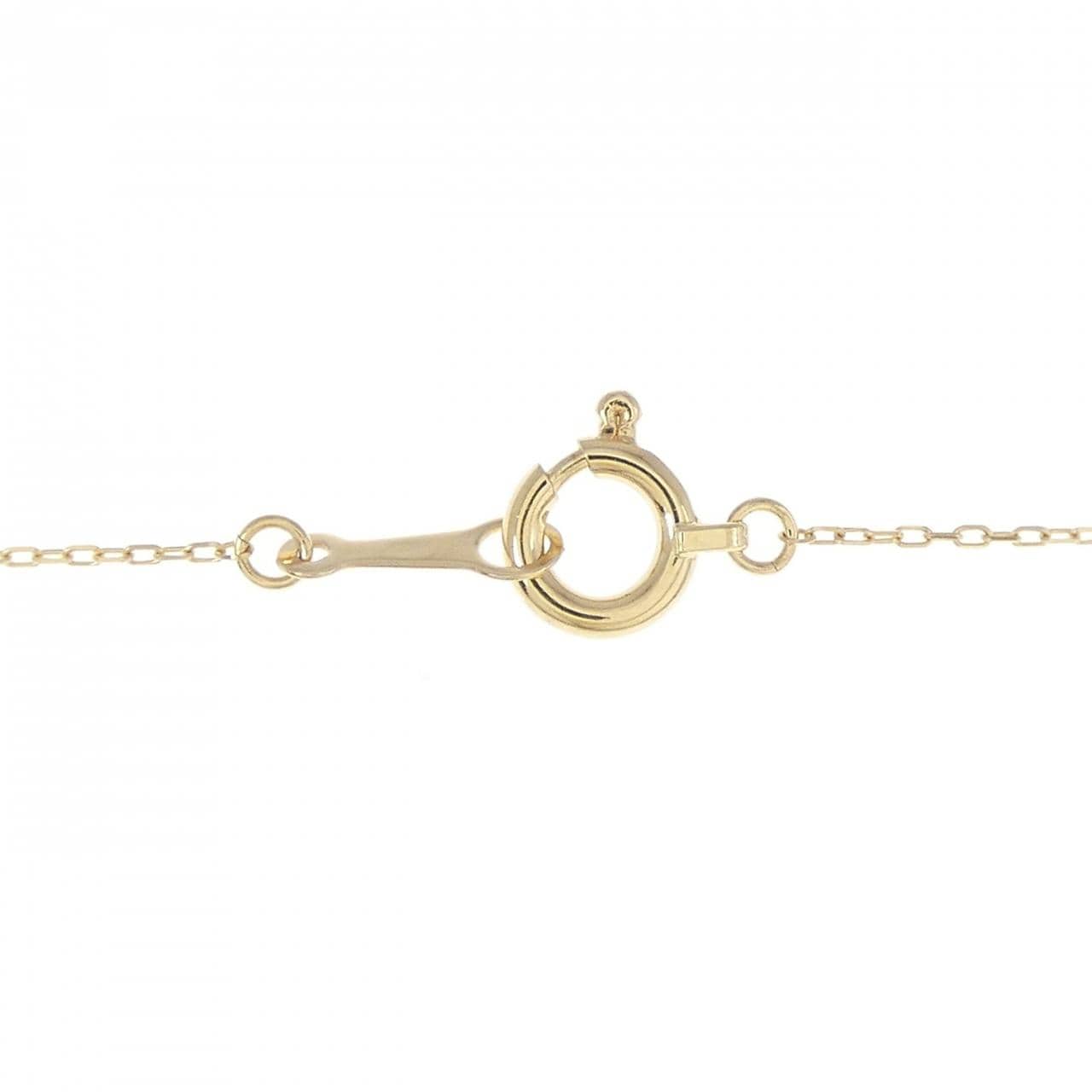K18YG ダイヤモンド ネックレス 0.12CT