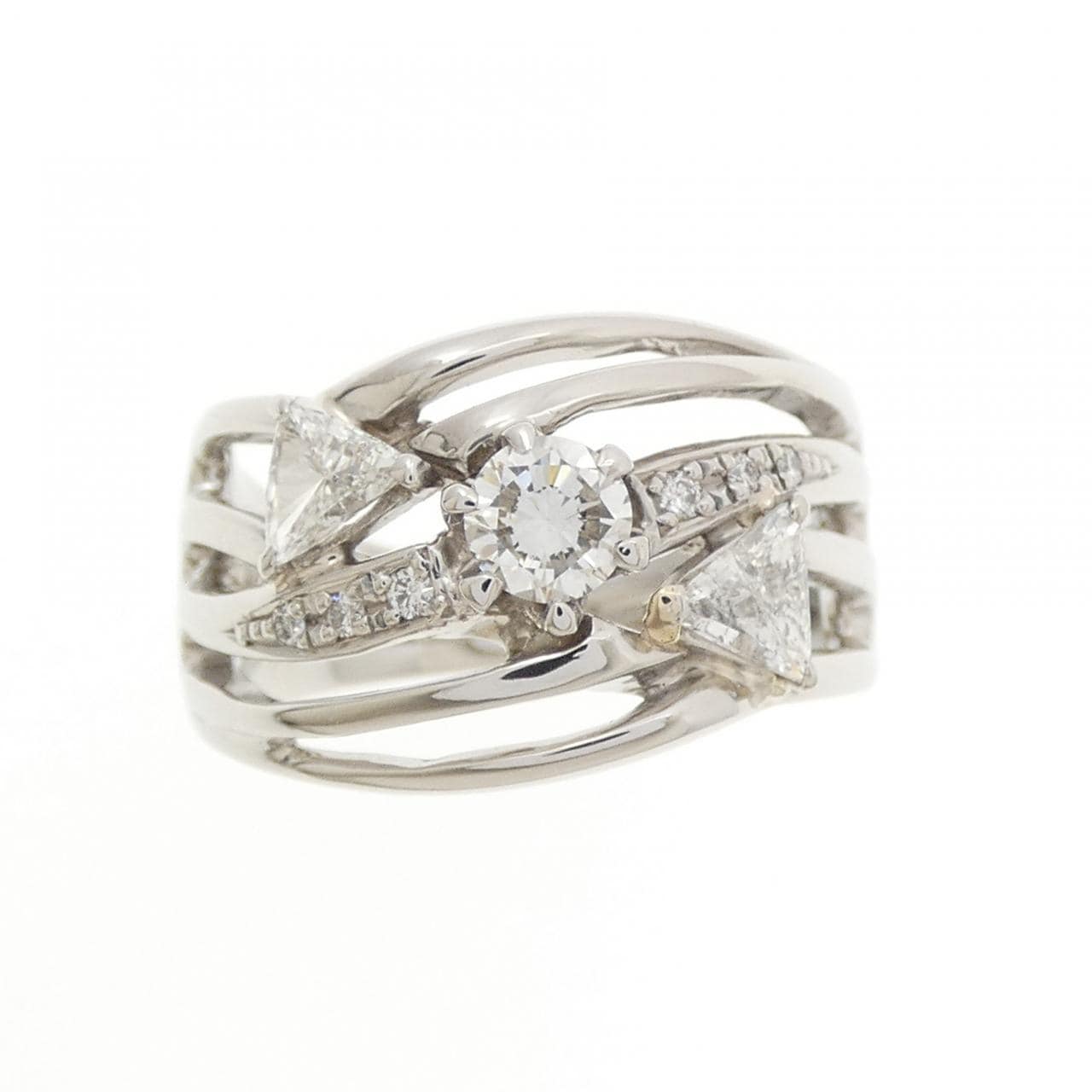 PT900 ダイヤモンド リング 0.64CT
