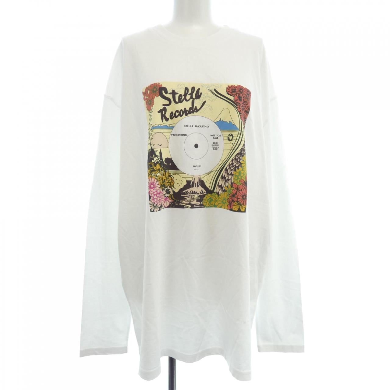 ステラマッカートニー STELLA MCCARTNEY レコードロンティ Tシャツ