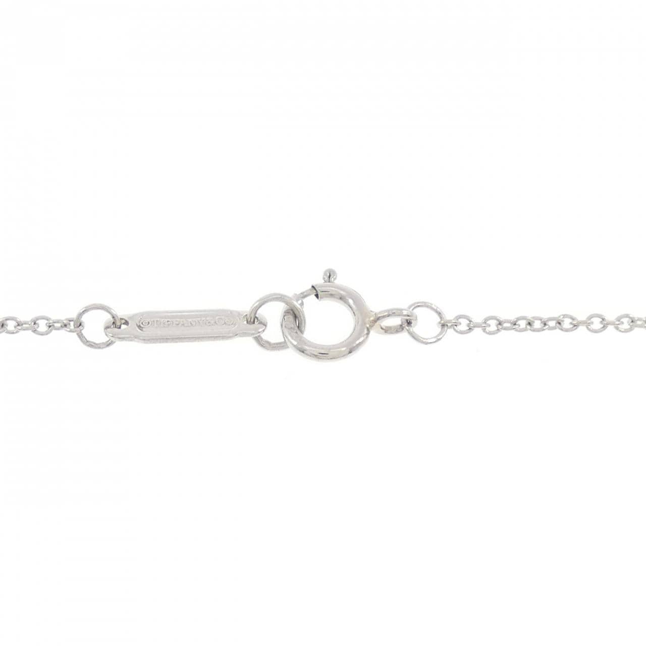 ティファニー ソリティア ネックレス 0.21CT F VVS2 3EXT