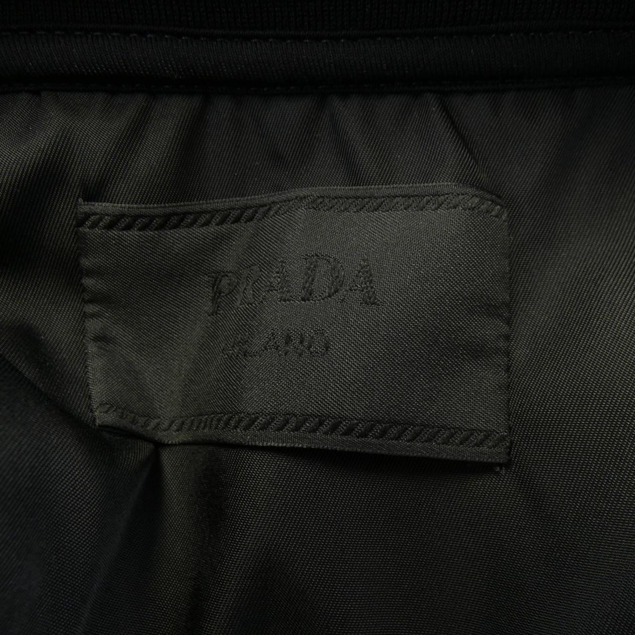 プラダ PRADA テクニカルコットン トライアングルロゴ UJL30A S222 110Q スウェット