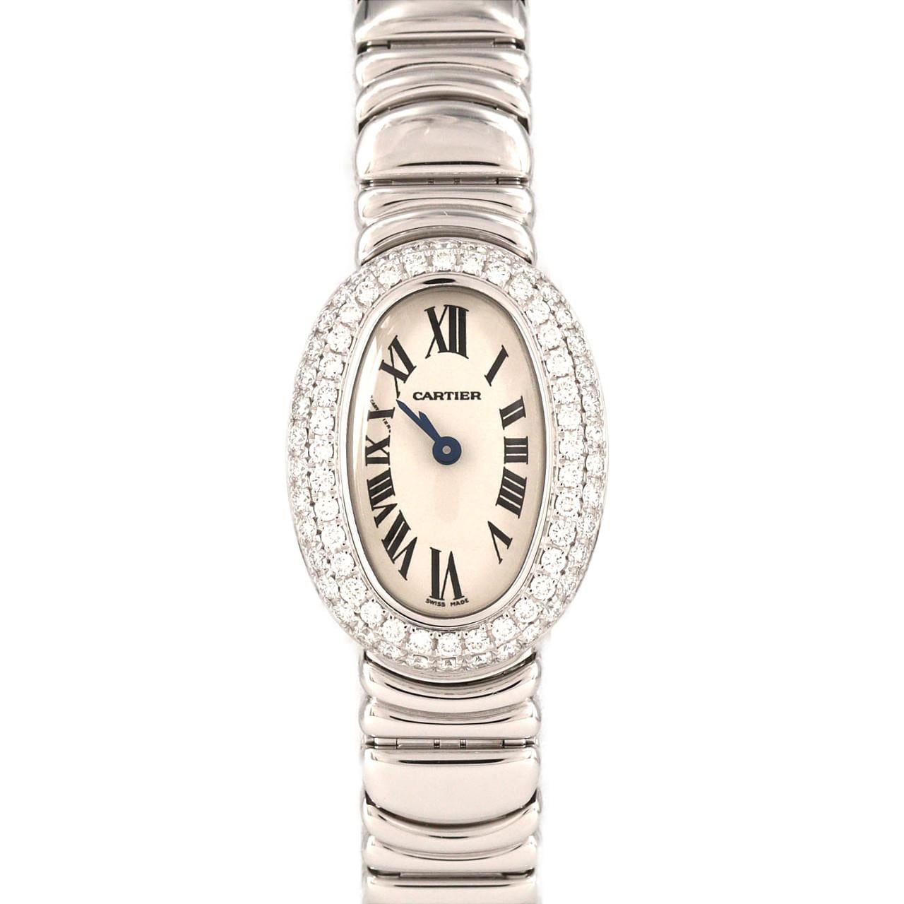 カルティエ ミニベニュワール WG/2D WB5095L2 WG クォーツ