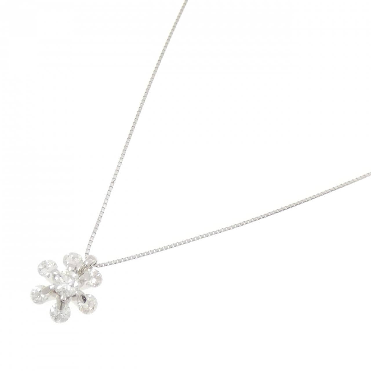 PT900/PT850 ダイヤモンド ネックレス 1.03CT
