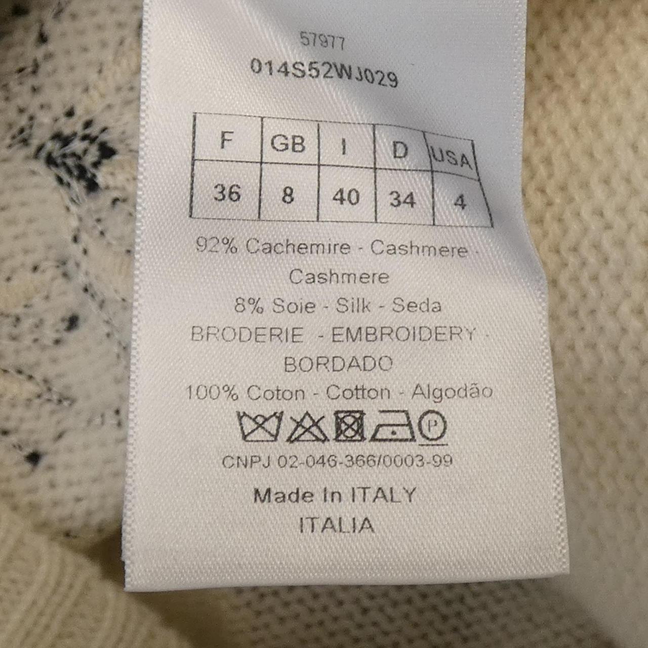 クリスチャンディオール CHRISTIAN DIOR DIOR L'ETOILE 014S52WJ029 ニット