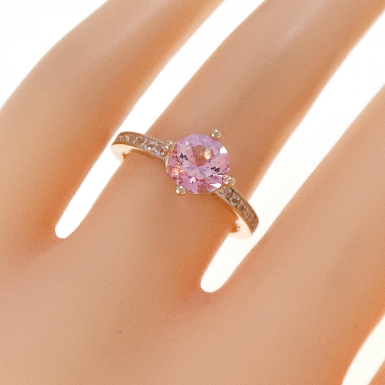 K18PG トパーズ リング