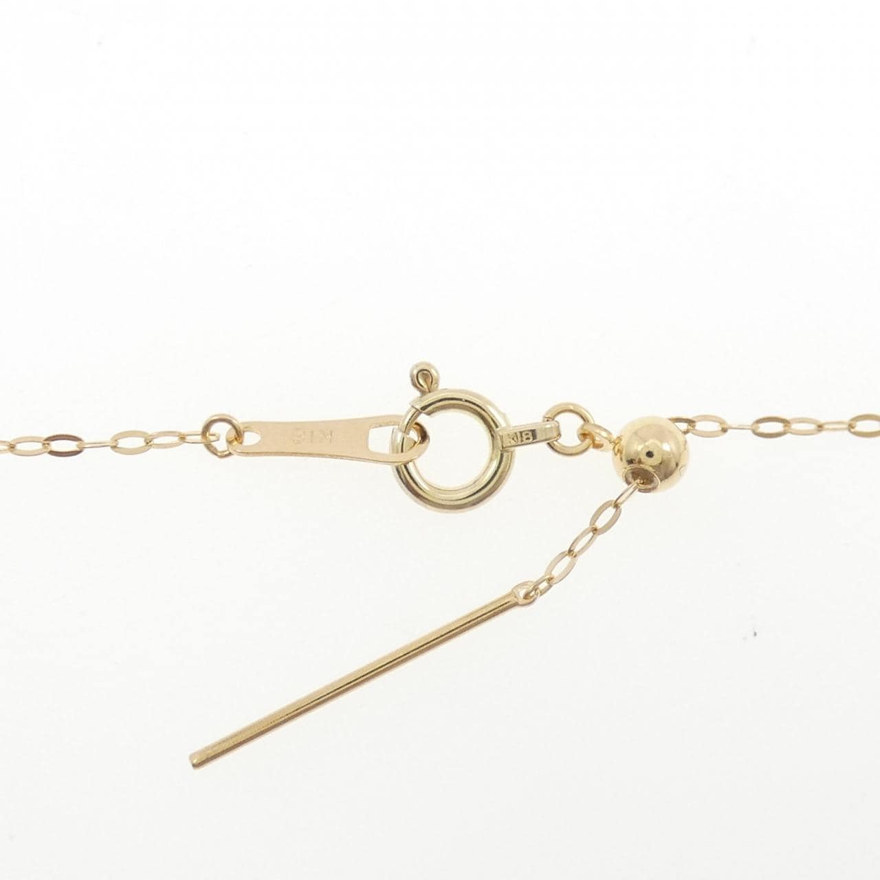 K18YG ラピスラズリ ネックレス