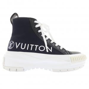 ルイヴィトン LOUIS VUITTON LVサークル キャンバス レザー LVスクァッドライン スニーカー