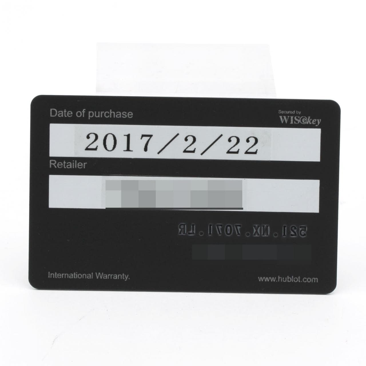 【ノーメンテナンス還元価格】ウブロ クラシックフュージョンクロノグラフチタニウムレーシンググレー 521.NX.7071.LR TI 自動巻