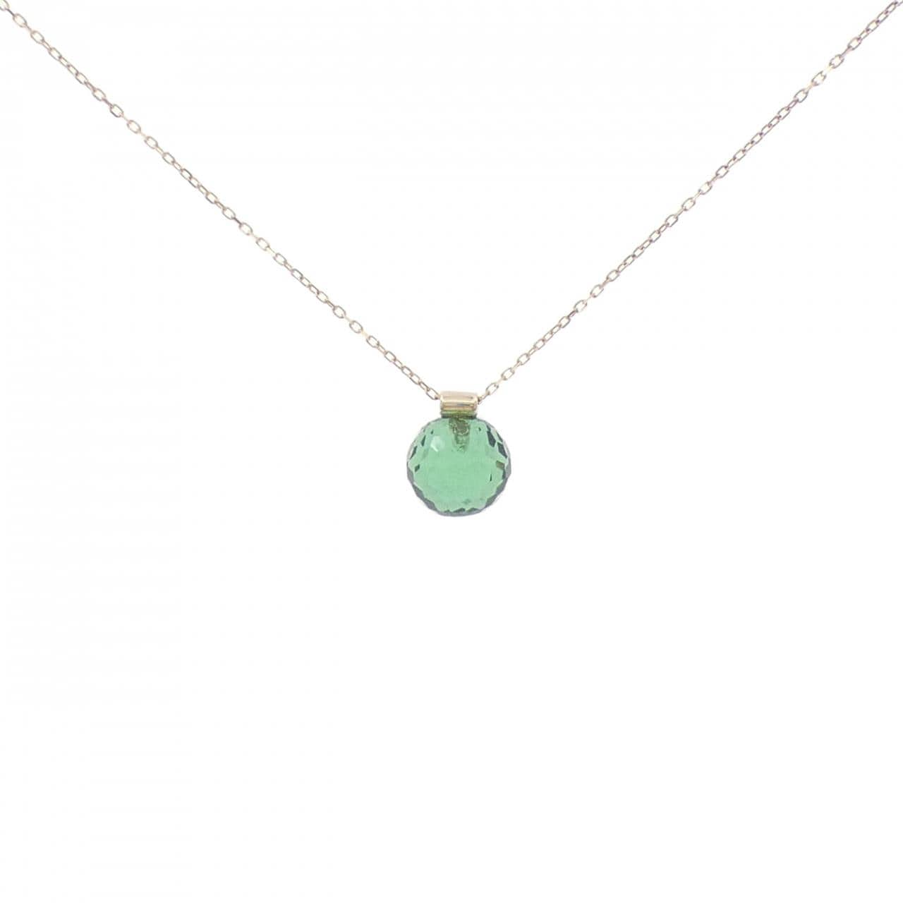 K10WG 合成クオーツ ネックレス