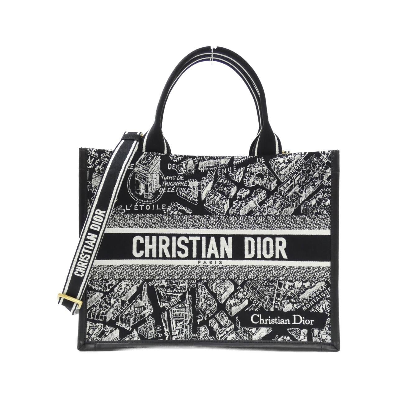 クリスチャンディオール PLAN DE PARIS ディオール ブック トート ミディアム M1324CETJ バッグ