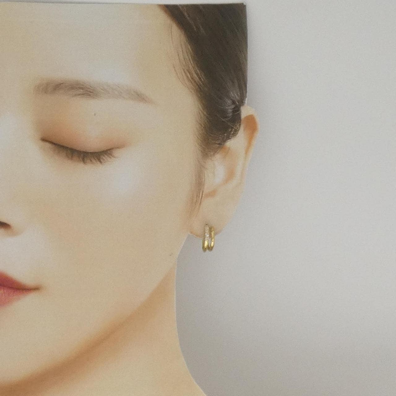 K18YG ダイヤモンド ピアス 0.20CT