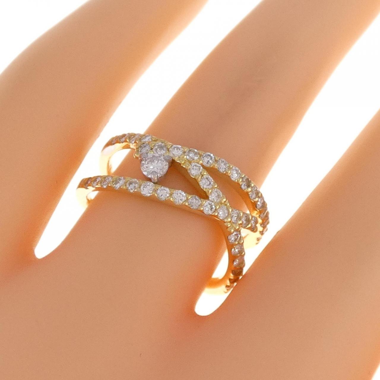 コメ兵｜K18YG ダイヤモンド リング 0.58CT｜ジュエリー｜リング