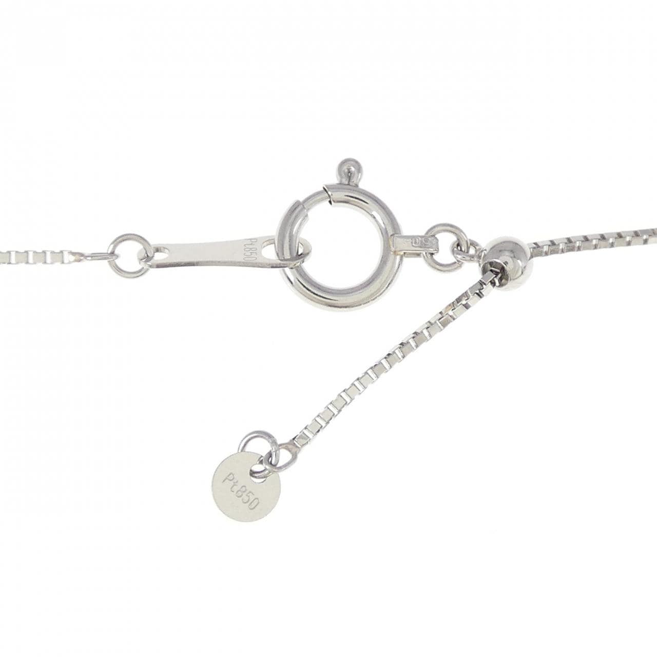 PT900/PT850 ルビー ネックレス 0.90CT ビルマ産