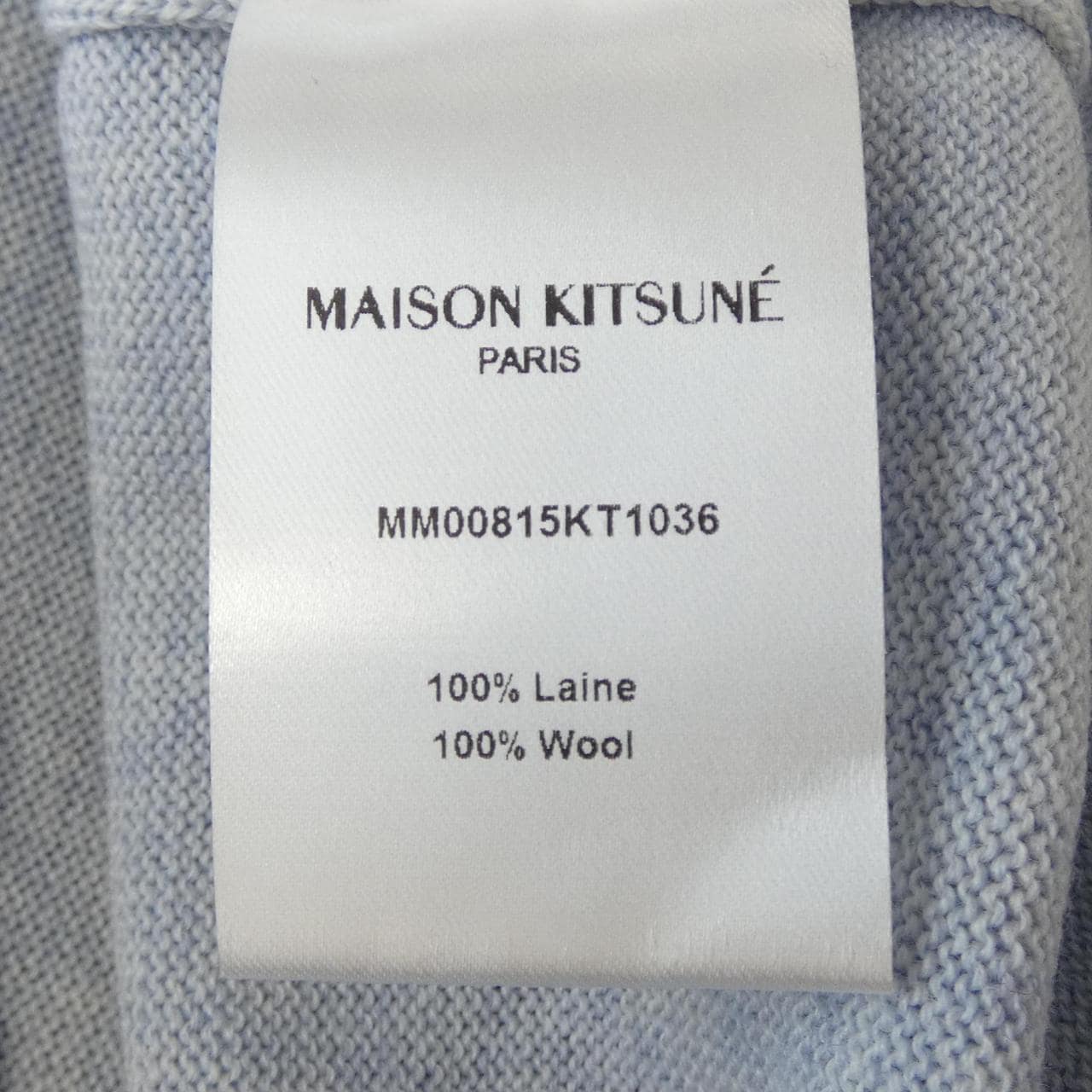 メゾンキツネ MAISON KITSUNE MM00815KT1036 ニット