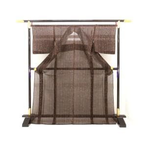 【未使用品】単衣　紗紬織