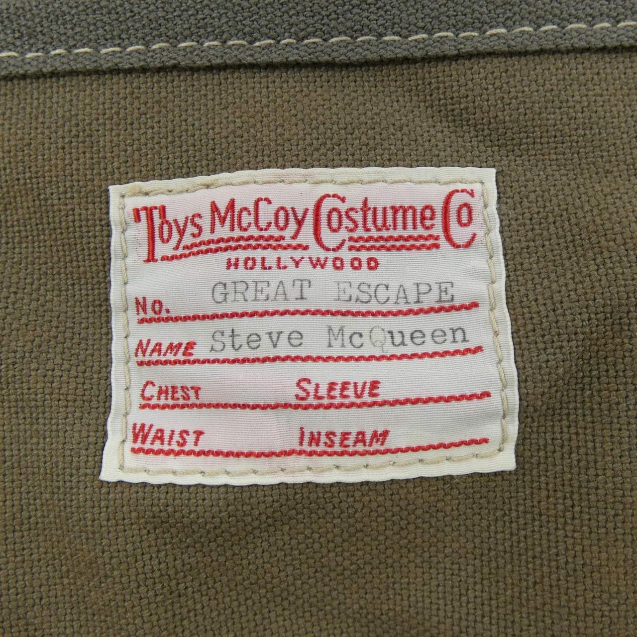 トイズマッコイ TOY'S McCOY BAG