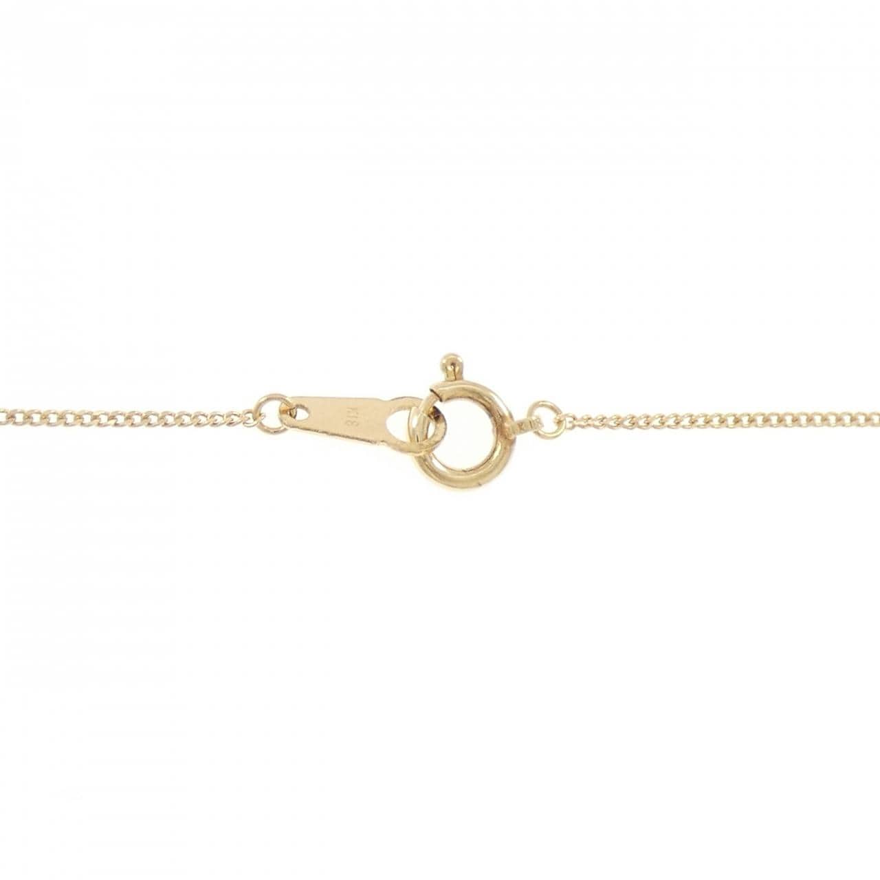 K18YG ルビー ネックレス