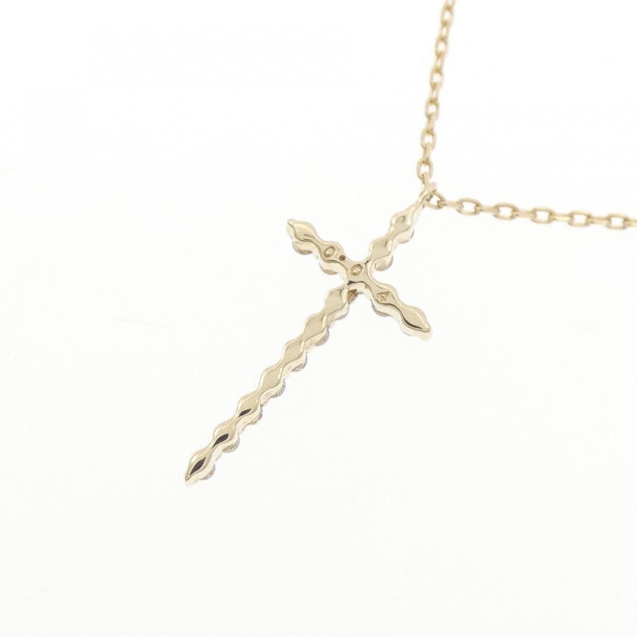シエナ ロゼ ダイヤモンド ネックレス 0.04CT