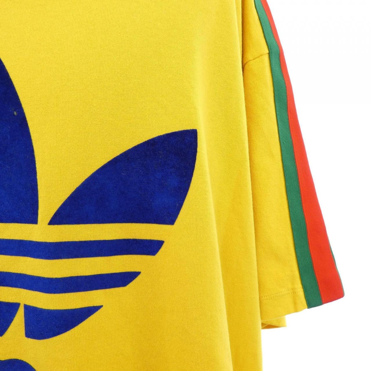 グッチ GUCCI ADIDAS コットンジャージーTシャツ 691636 XJEKR Tシャツ