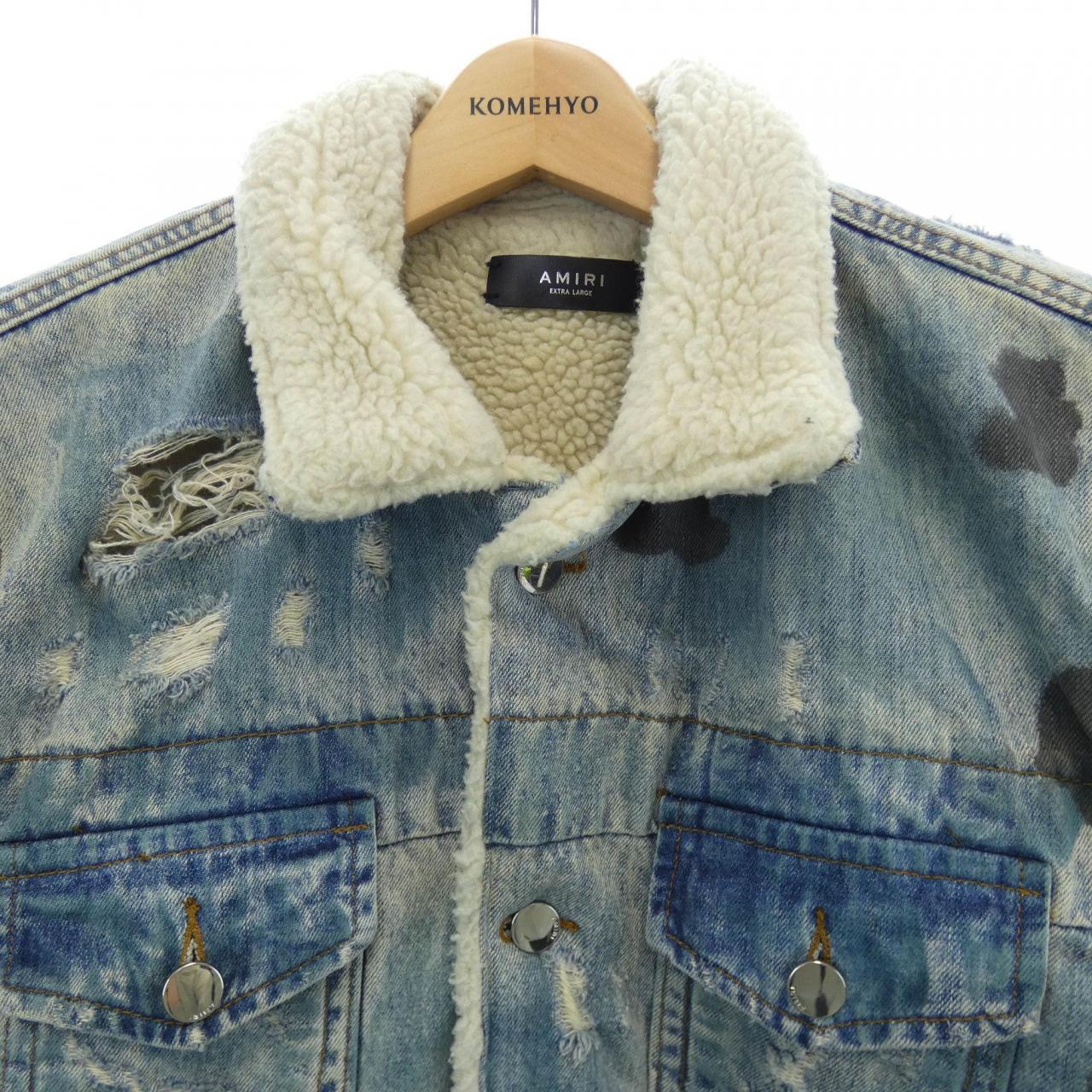 AMIRI デニムジャケット Mサイズ AMIRI デニムジャケット | ブルー | FARFETCH JP