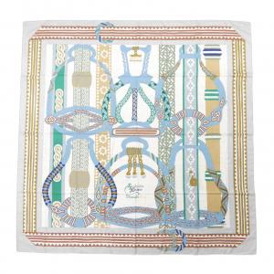 エルメス HERMES FANTAISIE D`ETRIERS H243921S カレジェアン140 ショール
