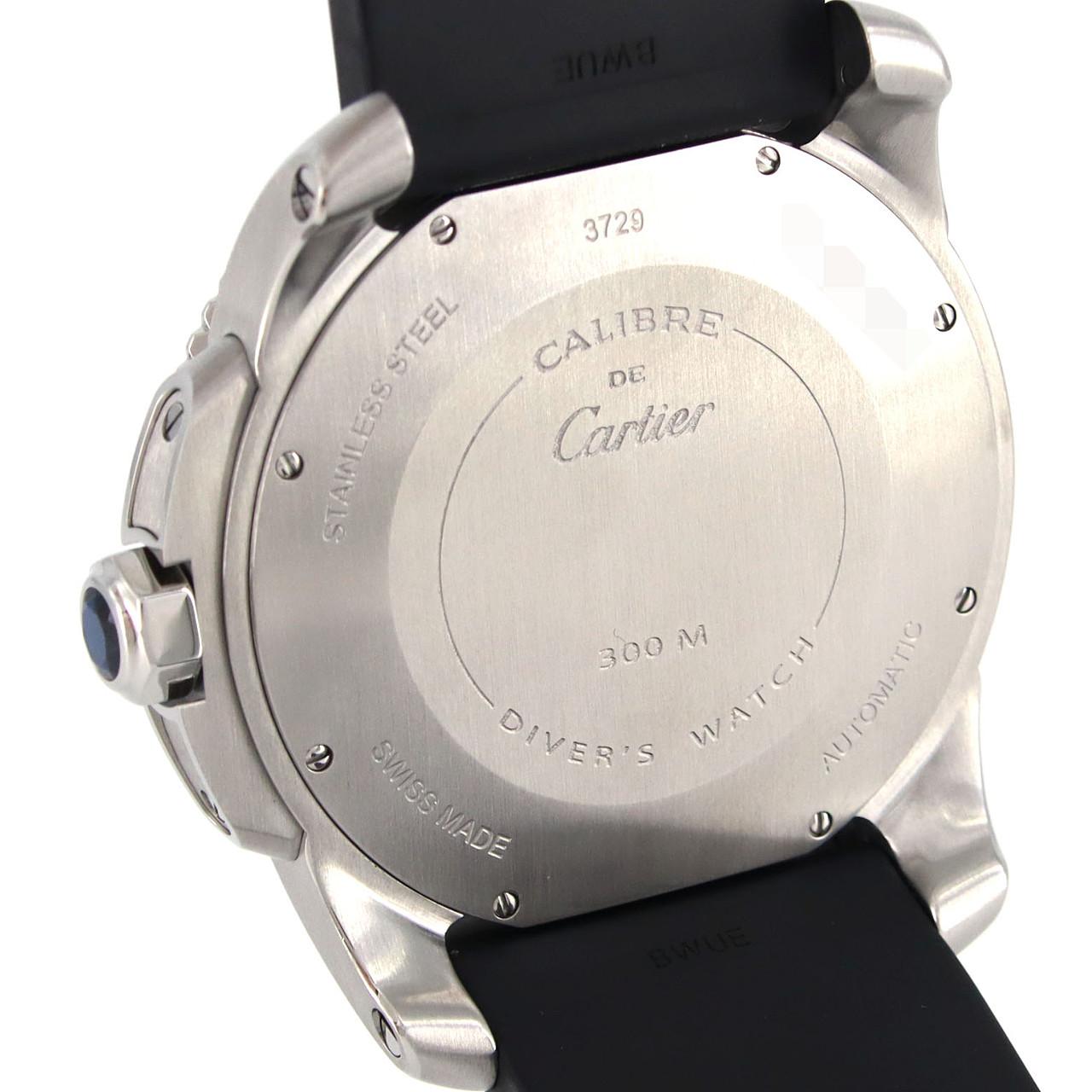 Cartier亞 Calibre de Cartier Diver W7100056 SS自動上弦