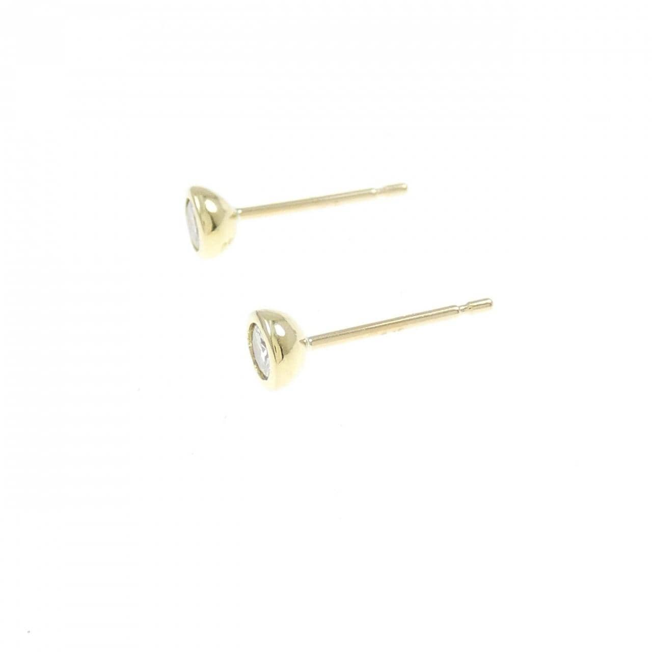 K18YG Diamond earrings 0.20CT