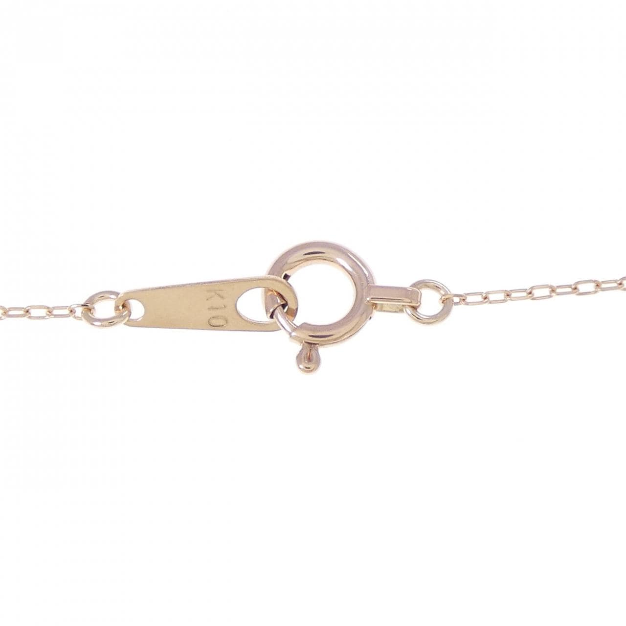 K10PG カラーストーン ネックレス