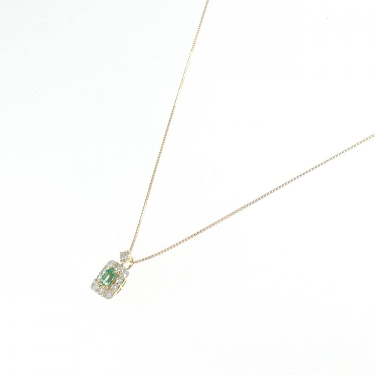 コメ兵｜【新品】K18YG エメラルド ネックレス 0.14CT｜ジュエリー ...