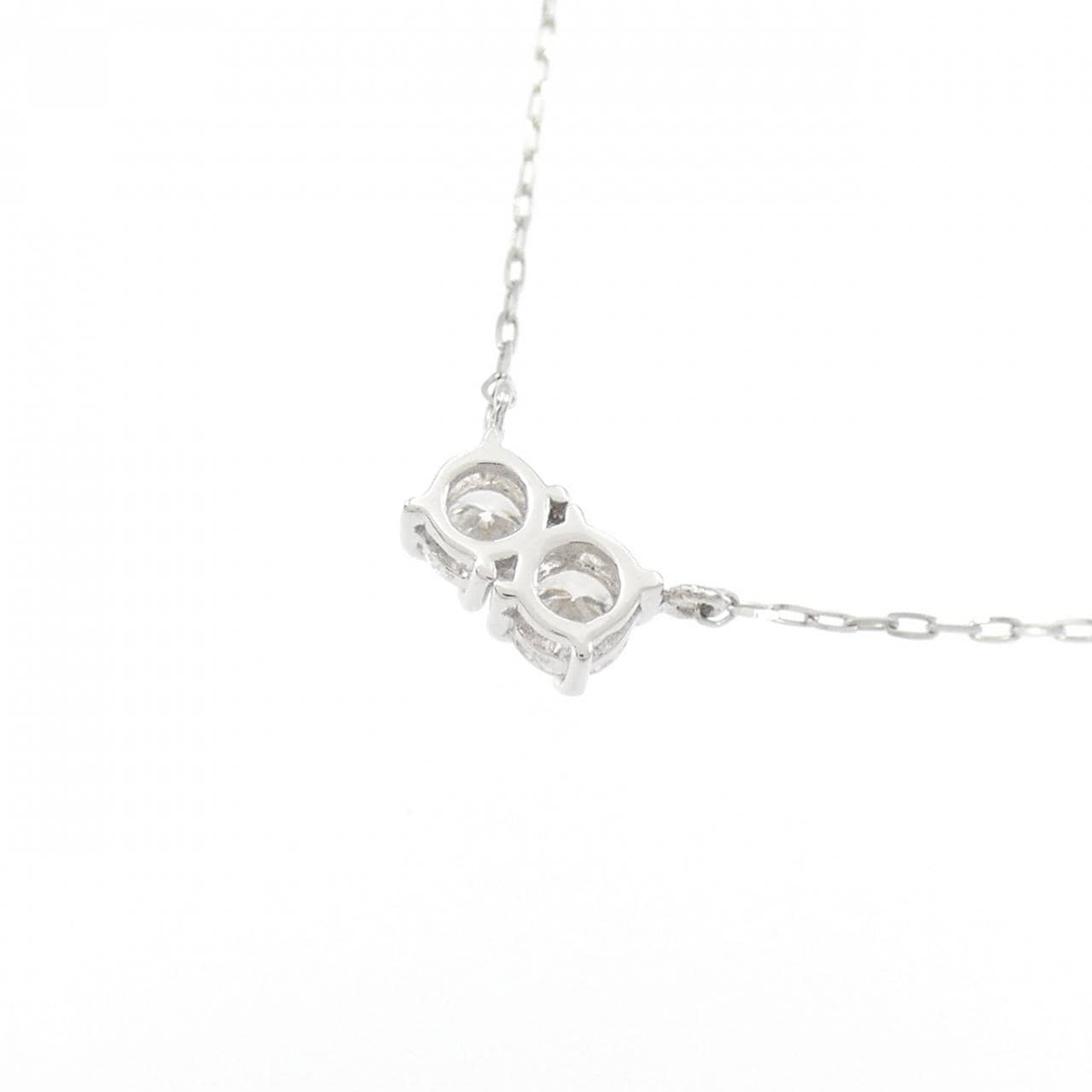 【リメイク】PT900 ダイヤモンド ネックレス 0.16CT