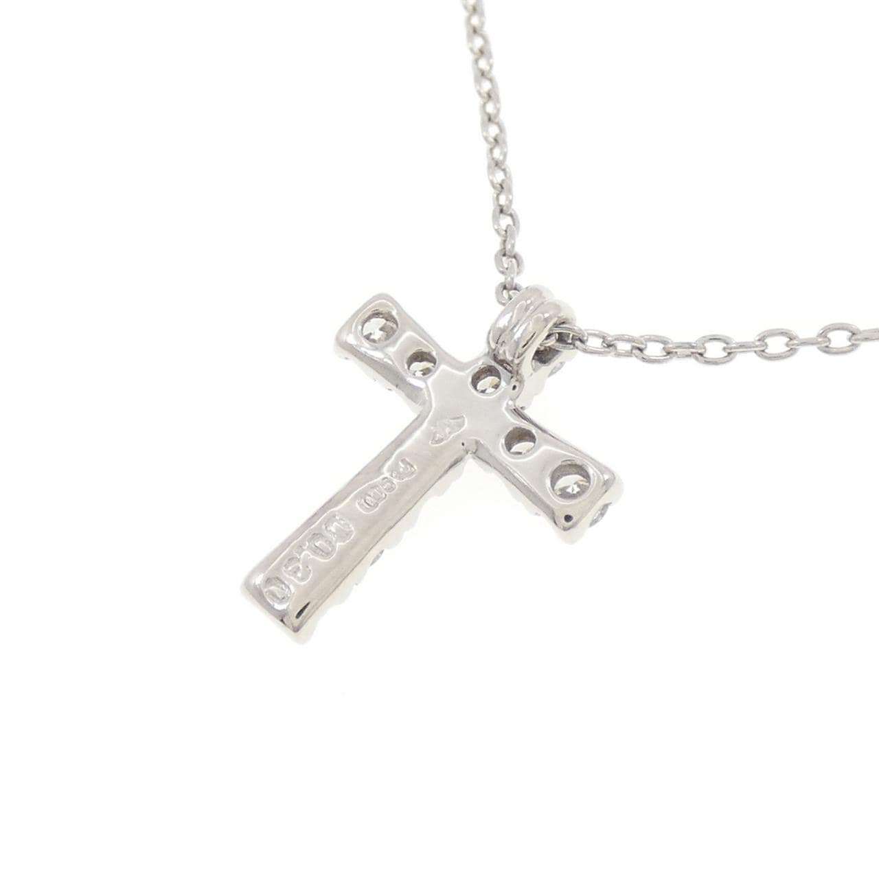 PT クロス ダイヤモンド ネックレス 0.30CT